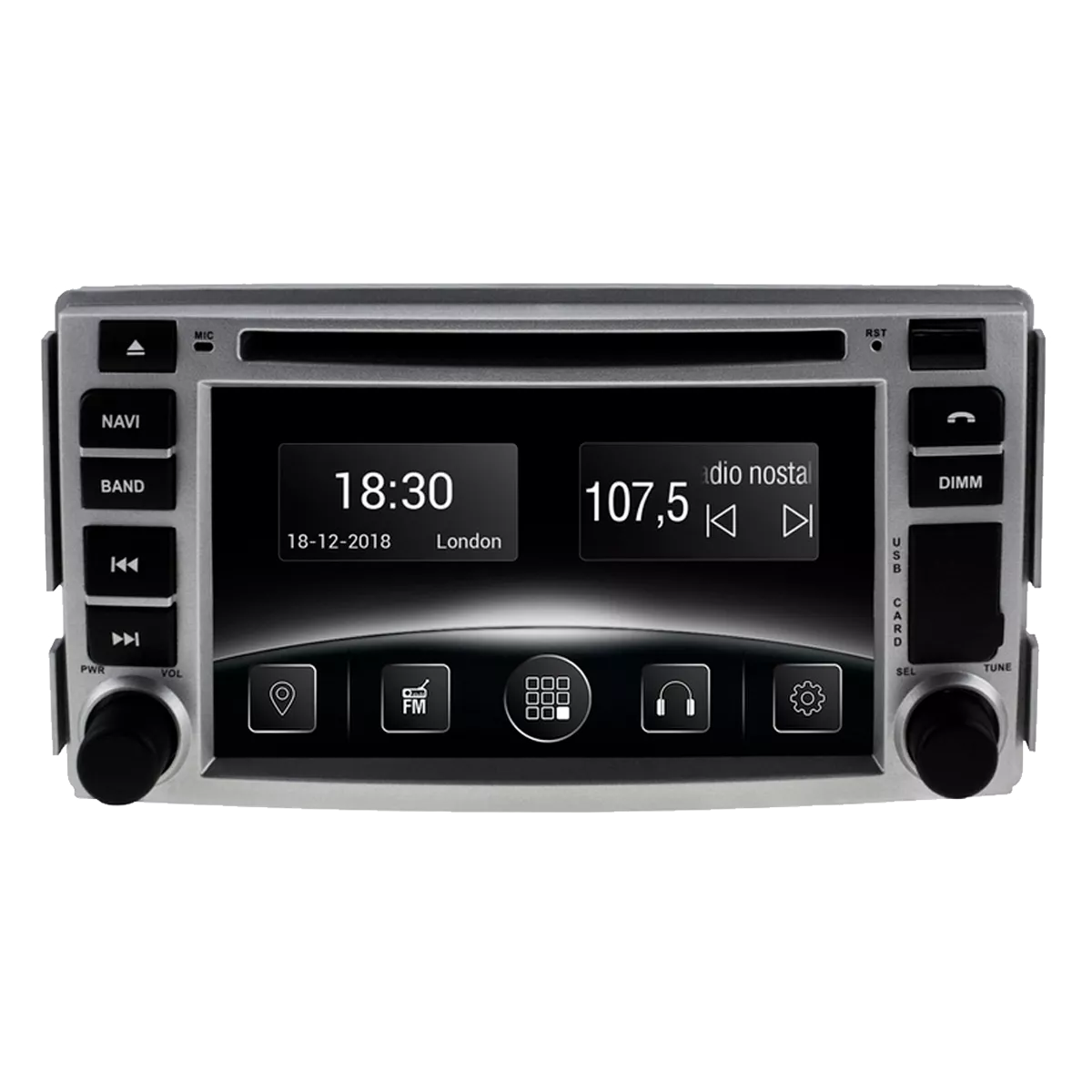 Gazer CM6006-CM Мультимедийная автомобильная система для Hyundai SantaFe (CM) 2006-2012 Gazer CM6006-CM Мультимедийная автомобильная система для Hyundai SantaFe (CM) 2006-2012