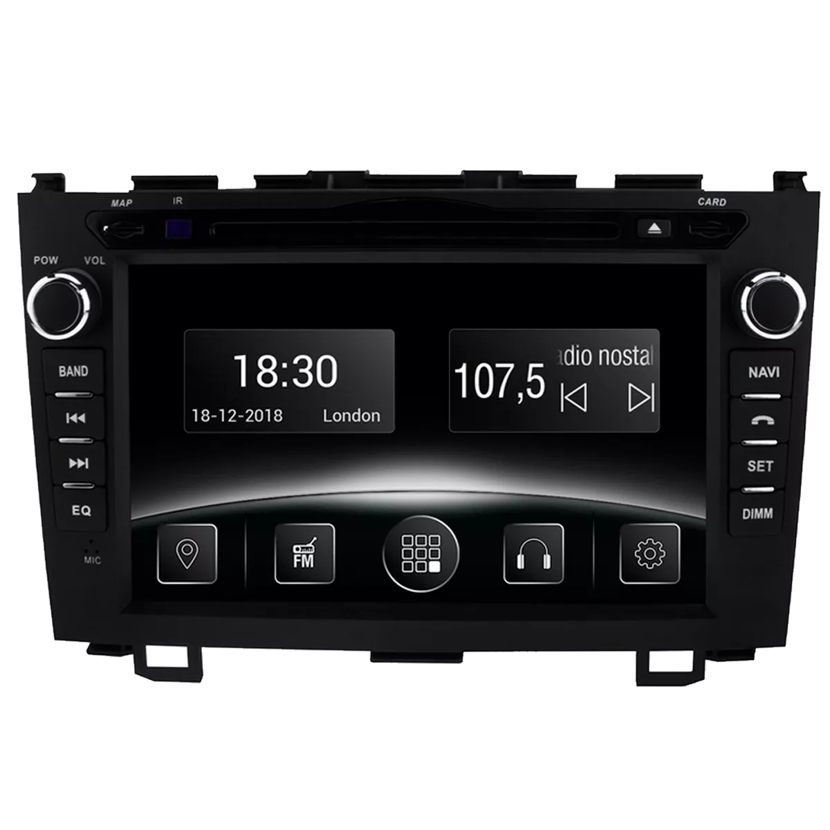 Gazer CM6008-RE Мультимедийная автомобильная система для Honda CRV (RE) 2006-2011 Gazer CM6008-RE Мультимедийная автомобильная система для Honda CRV (RE) 2006-2011