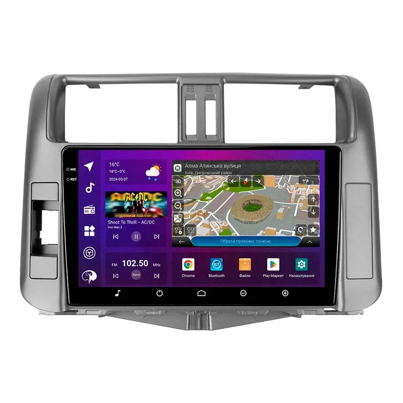 Мультимедийная система Phantom DVA-2K9 Pro Max 4G 360° Toyota Land Cruiser Prado (150) amp Мультимедийная система Phantom DVA-2K9 Pro Max 4G 360° Toyota Land Cruiser Prado (150) amp