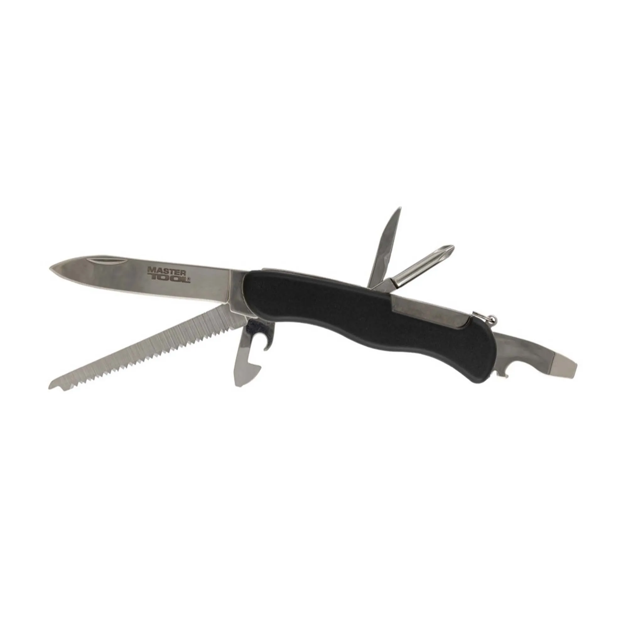 Мультитул Mastertool "Швейцарский нож MAXI" 7в1 пластиковая ручка (79-0126)