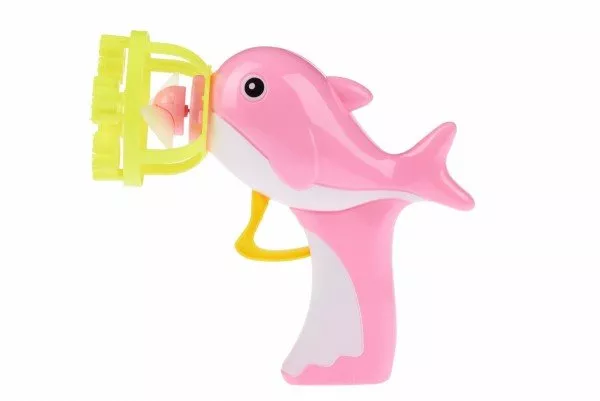 Мыльные пузыри Same Toy Bubble Gun Дельфин розовый (803Ut-2)