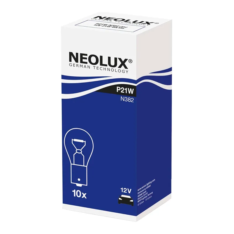 Лампа Neolux Standard Р21W 12V 21W N382