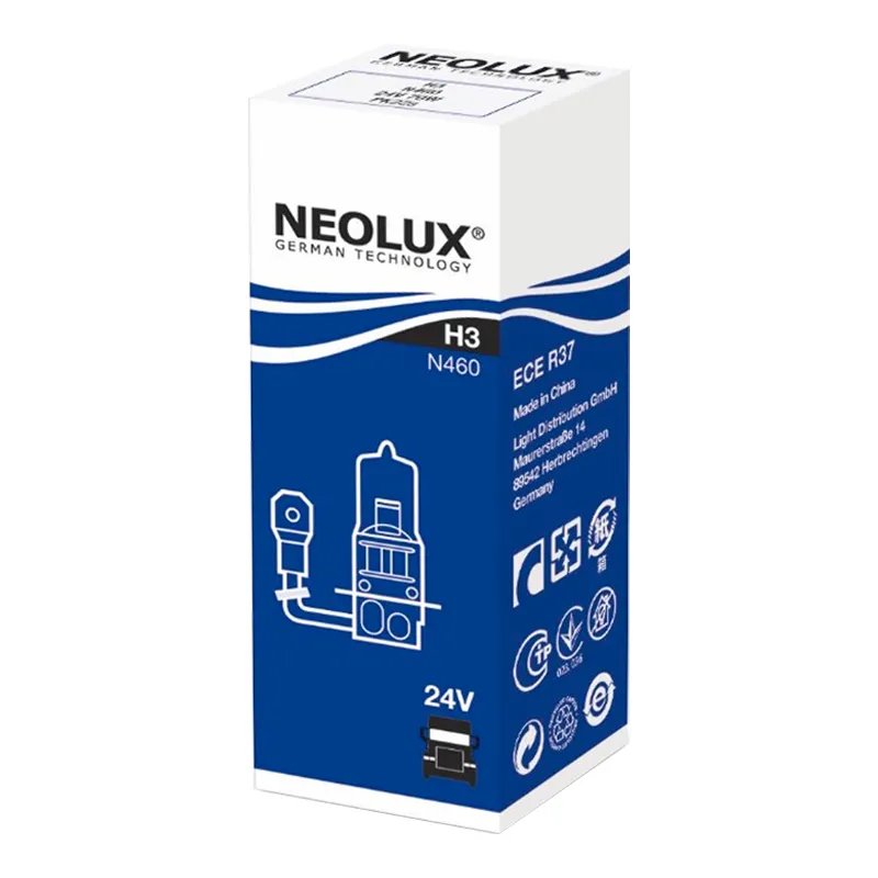 Лампа Neolux Standard H3 24V 70W N460