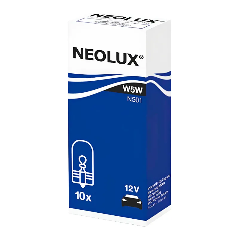 Лампа Neolux Standard W5W 12V 5W N501