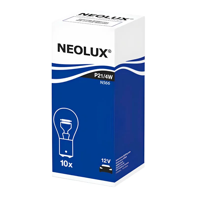 Лампа Neolux Standard P21/4W 12V 21/4W N566-UNV