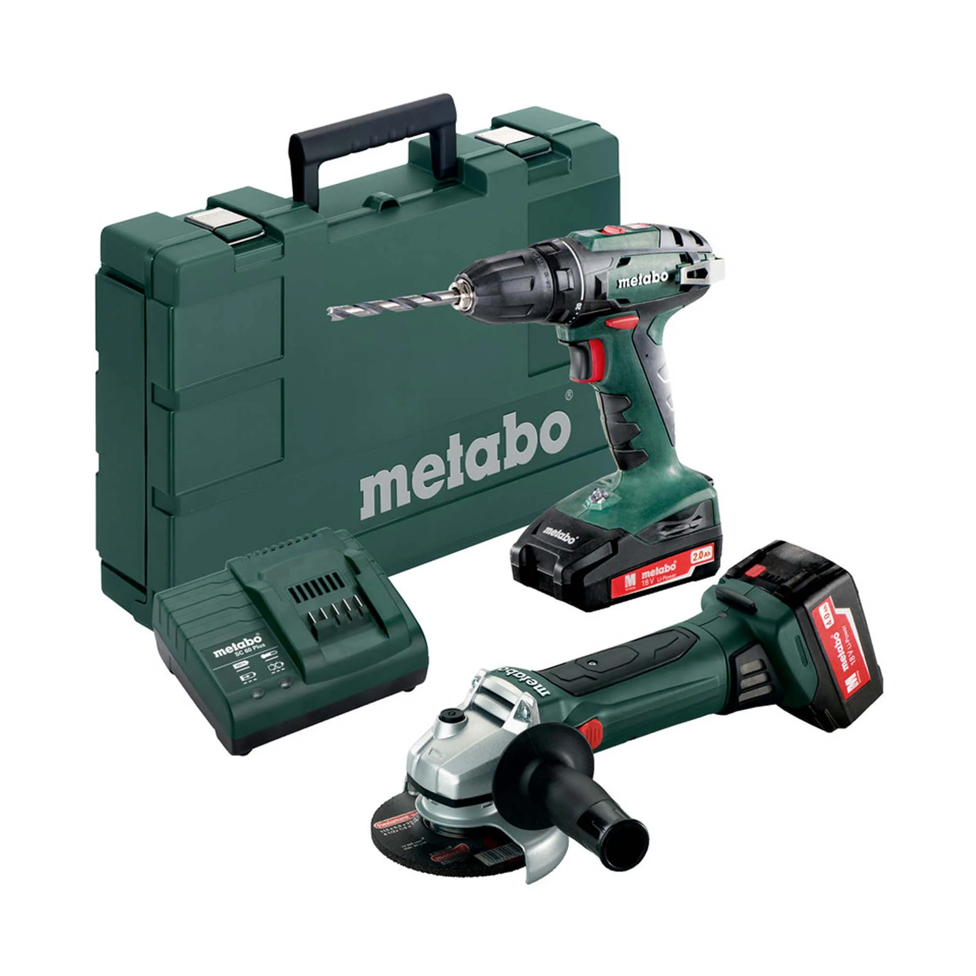 Набор аккумуляторных инструментов Metabo Combo Set 2.4.3 18 V (685082000) Набор аккумуляторных инструментов Metabo Combo Set 2.4.3 18 V (685082000)