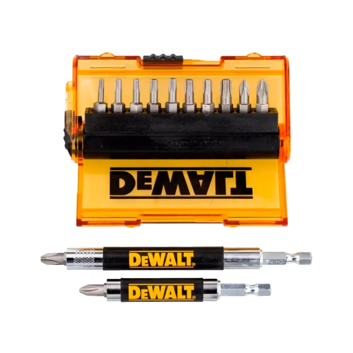 Набір бітів DeWALT біт, магніт. власників, 14 предм. (DT71570) Набір бітів DeWALT біт, магніт. власників, 14 предм. (DT71570)