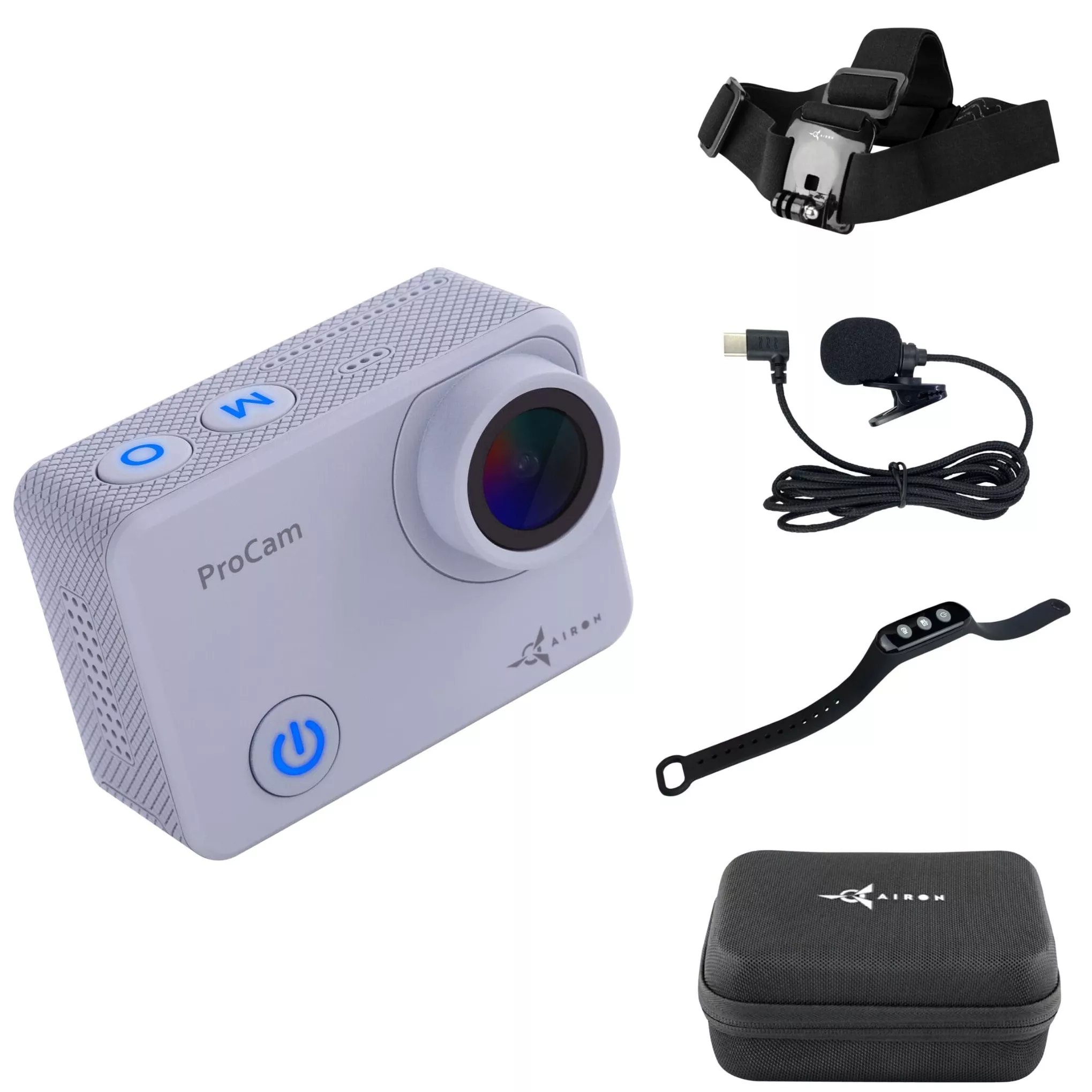 Набор блогера 8 в 1: экшн-камера AIRON ProCam 7 Touch с аксессуарами (69477915500058) Набор блогера 8 в 1: экшн-камера AIRON ProCam 7 Touch с аксессуарами (69477915500058)