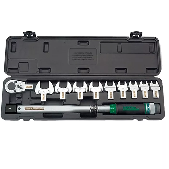 Набор динамометрический TOPTUL 1/2" 11ед. 40-210Нм (GAAI1101)