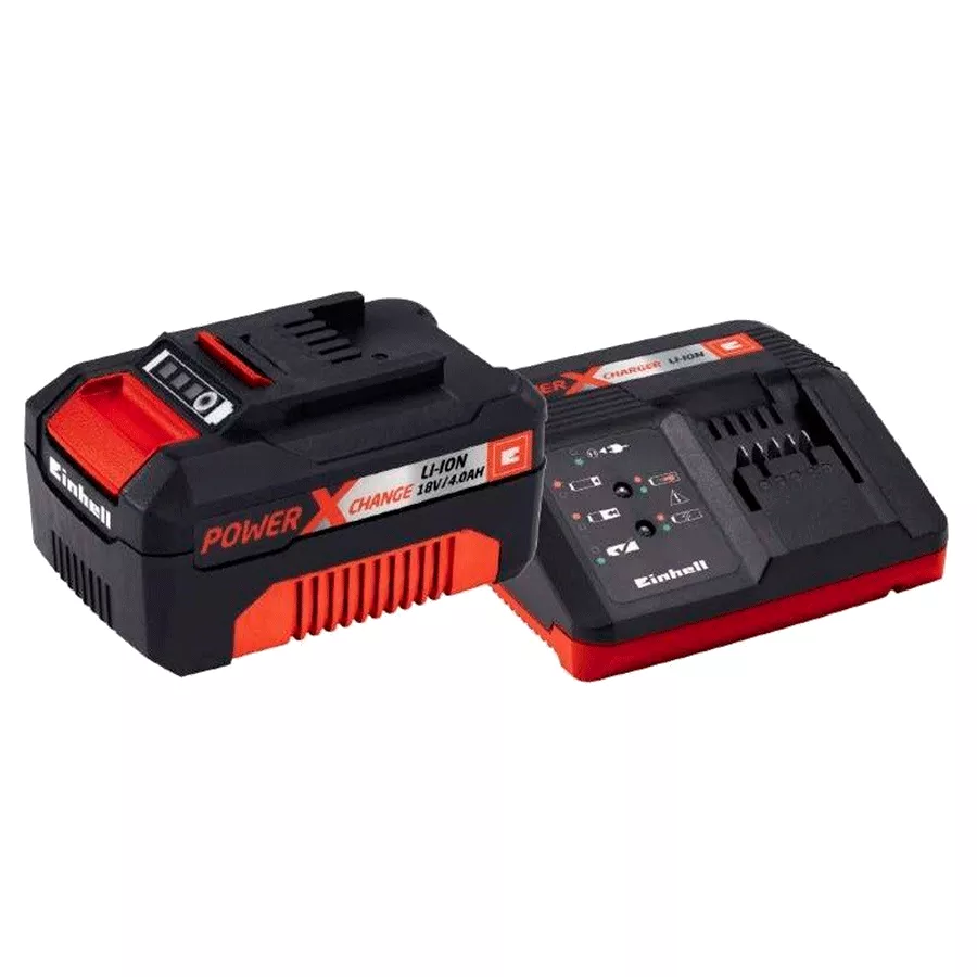 Набір Einhell акумулятор + зарядний пристрій 18V 4.0 Ah PXC Starter Kit (4512042) Набір Einhell акумулятор + зарядний пристрій 18V 4.0 Ah PXC Starter Kit (4512042)