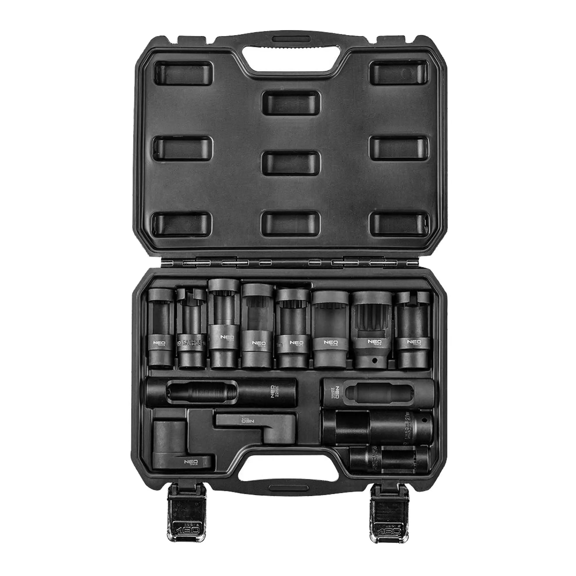 Набір головок NEO TOOLS для кисневих датчиків 14 шт (11-880) Набір головок NEO TOOLS для кисневих датчиків 14 шт (11-880)