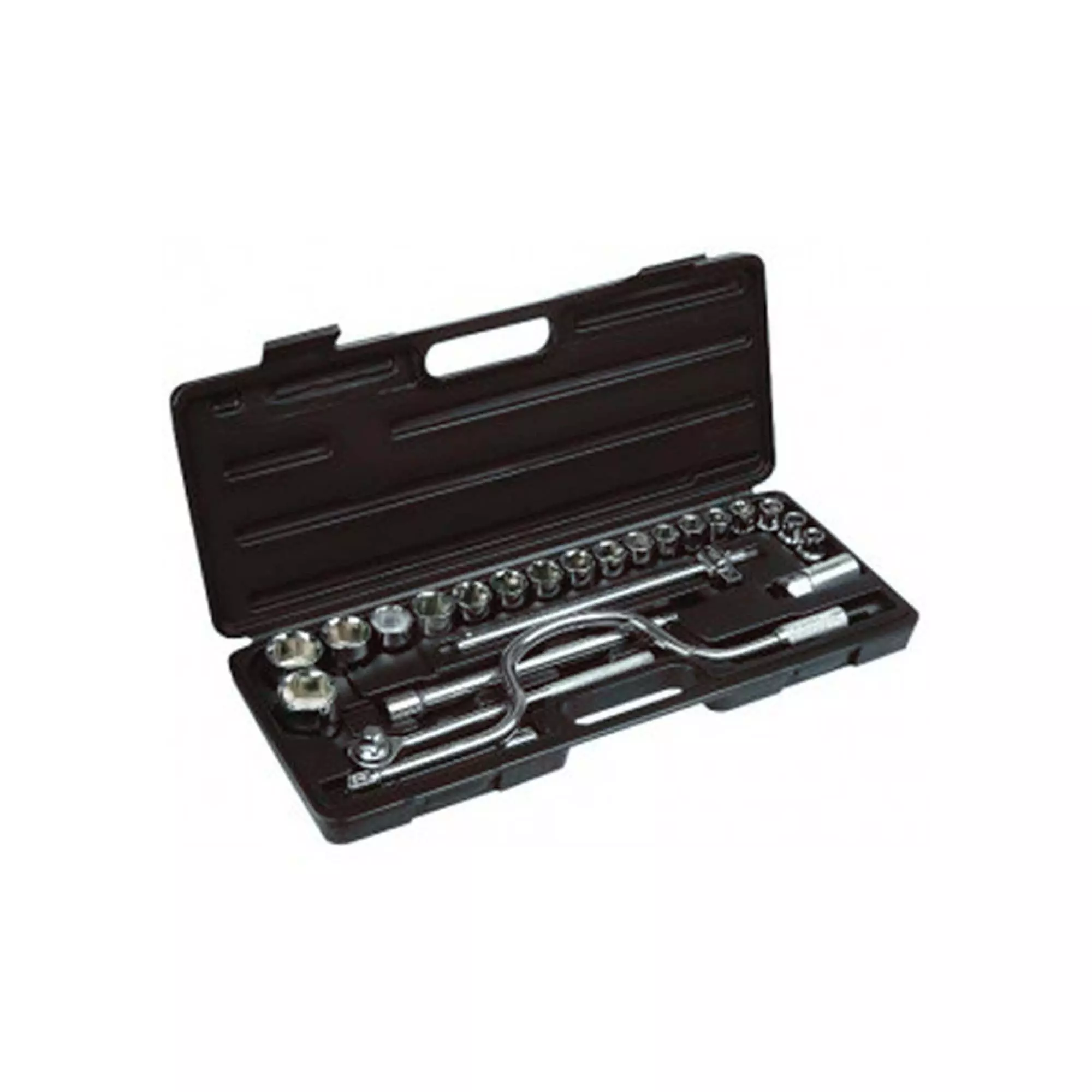Набір головок Top Tools 1/2" 24 шт (38D260) Набір головок Top Tools 1/2" 24 шт (38D260)