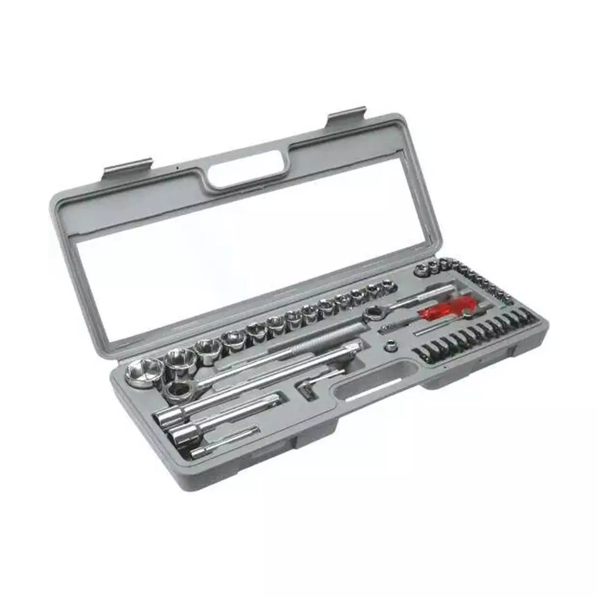 Набір головок Top Tools 1/2" 52 шт (38D270) Набір головок Top Tools 1/2" 52 шт (38D270)
