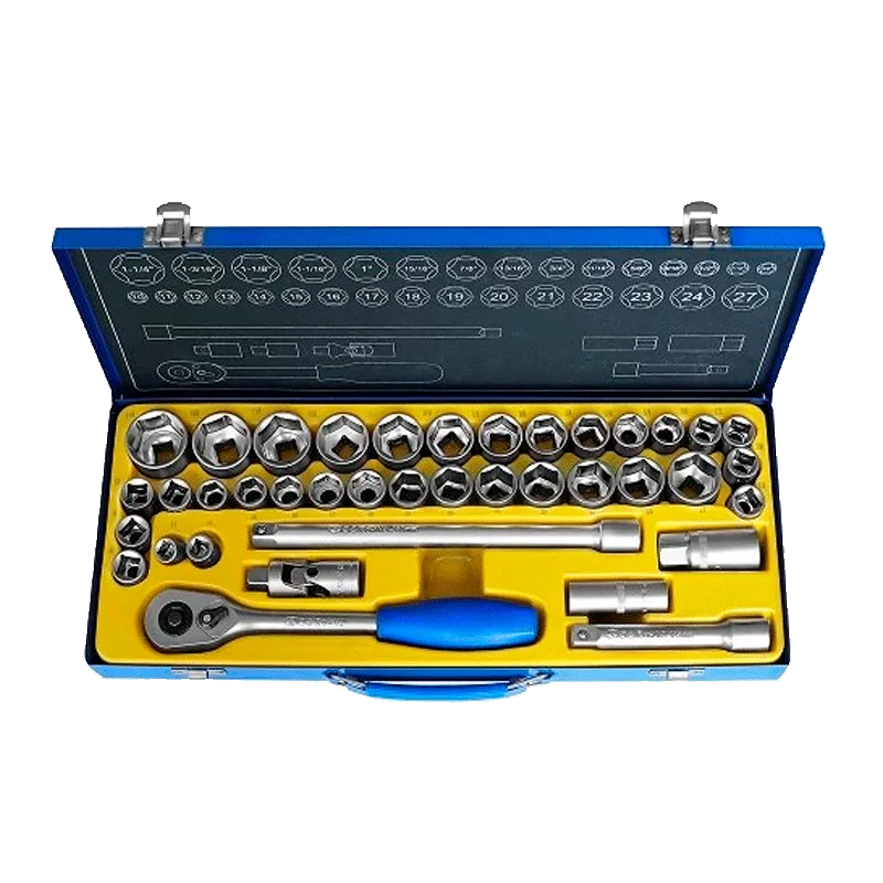Набор головок торцевых S&R 1/2"+1" 39 предметов (460324040)