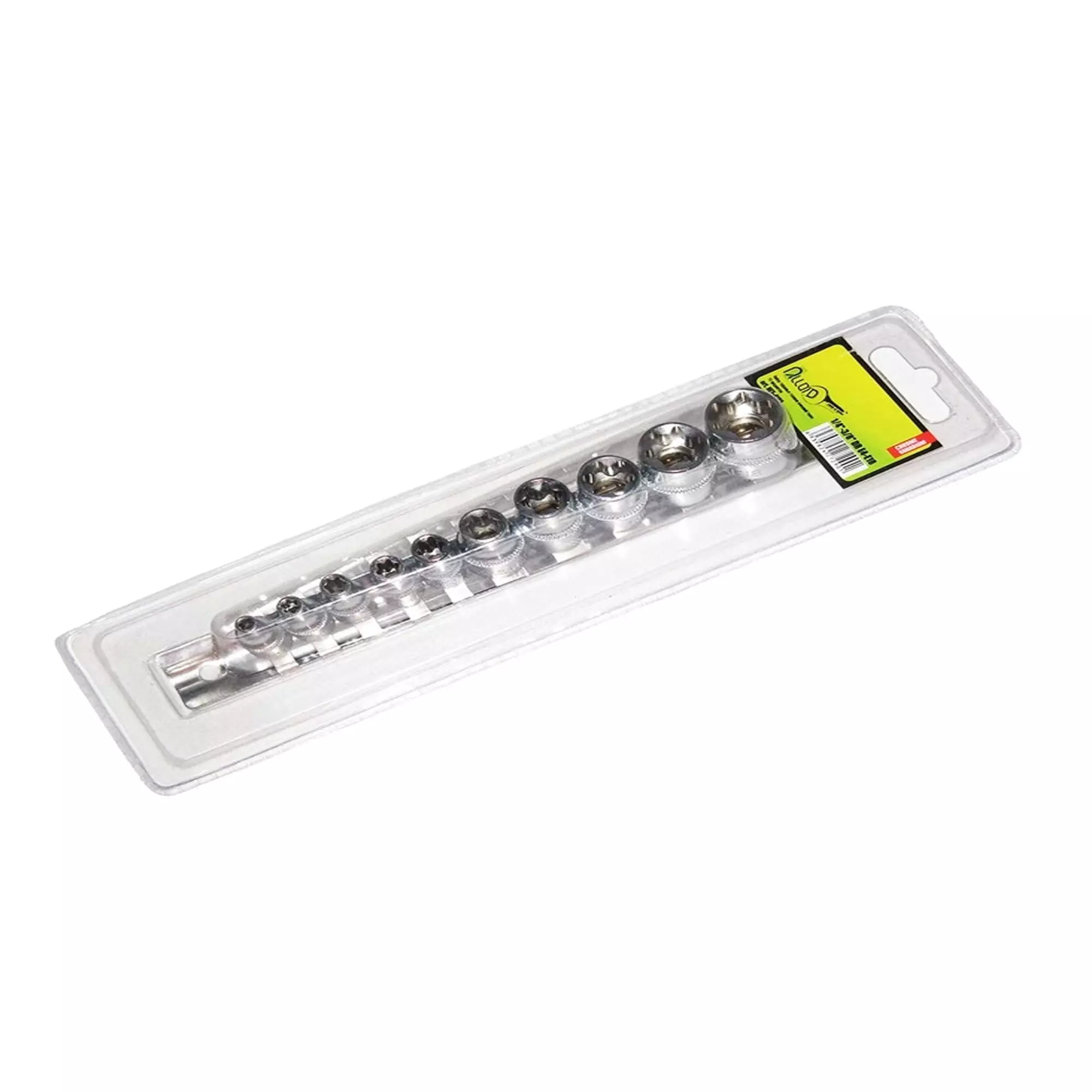 Набор головок торкс Alloid 1/4"-3/8"DR, Е4-Е18, 10 предм. блистер (НГЕ-418Б) Набор головок торкс Alloid 1/4"-3/8"DR, Е4-Е18, 10 предм. блистер (НГЕ-418Б)