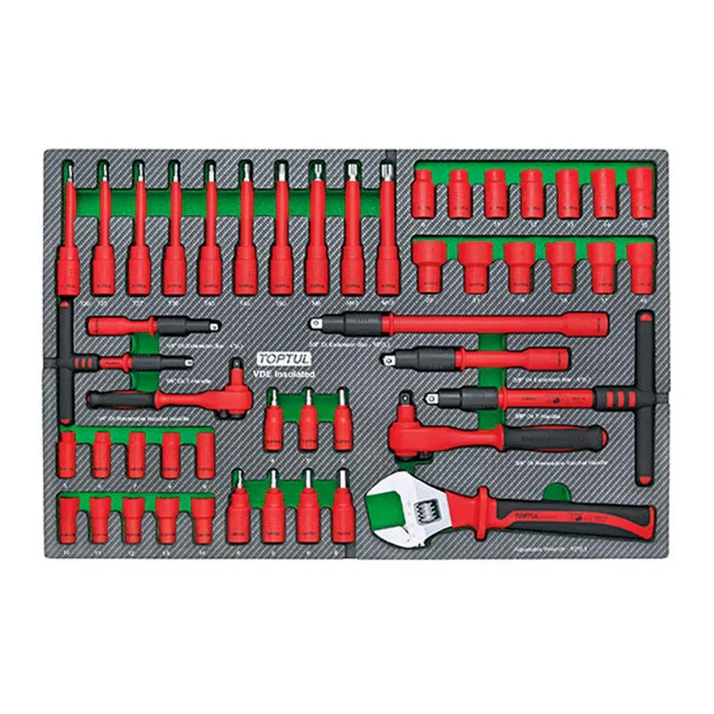 Набор инструмента Toptul электроизолированного 48шт (GED4863)