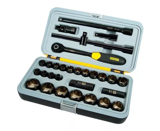 Набір інструментів Stanley 1/2" 30шт (1-94-662) Набір інструментів Stanley 1/2" 30шт (1-94-662)