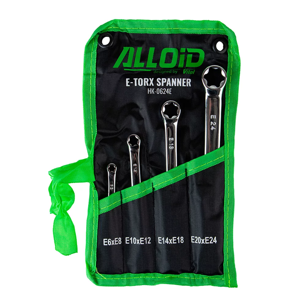 Набор ключей Alloid внешний TORX E06xE24 (НК-0624Е) Набор ключей Alloid внешний TORX E06xE24 (НК-0624Е)