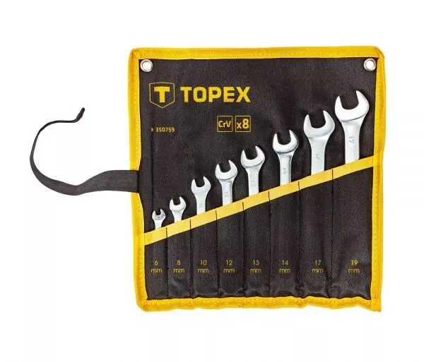 Набор ключей комбинированных TOPEX 8шт (35D759)