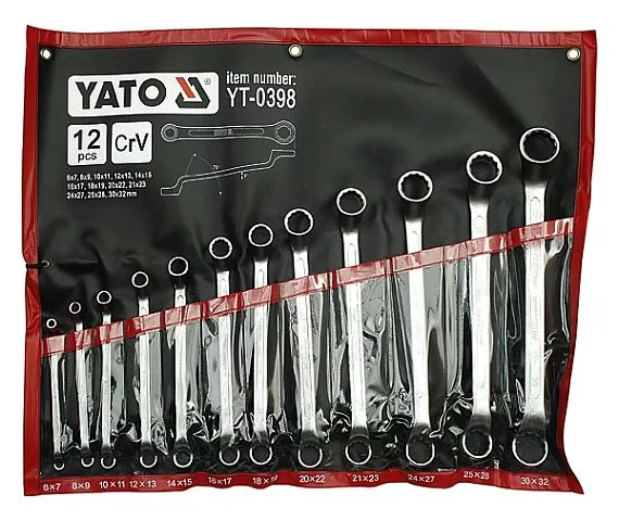 Набор ключей накидных YATO (YT-0398)