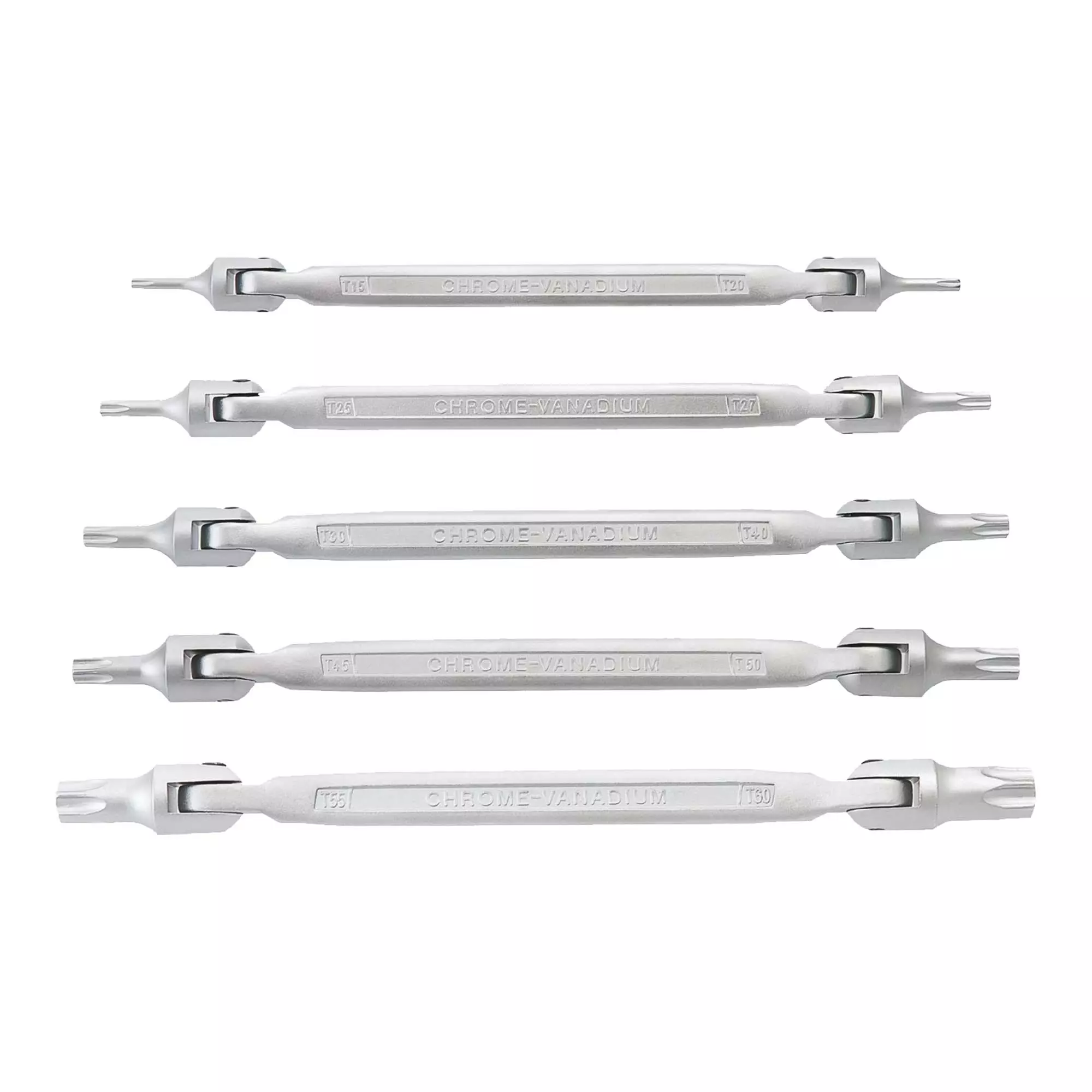 Набор ключей шестигранных NEO TOOLS Torx шарнирные T15-T60 мм 5 шт (09-116) Набор ключей шестигранных NEO TOOLS Torx шарнирные T15-T60 мм 5 шт (09-116)