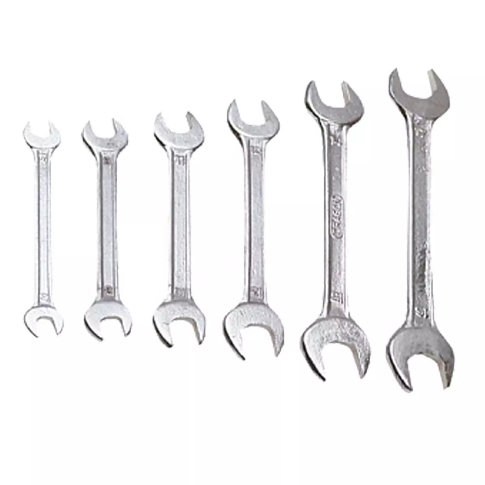 Набір ключів Top Tools з відкритою зівом 10-19 мм 6 шт (35D255) Набір ключів Top Tools з відкритою зівом 10-19 мм 6 шт (35D255)