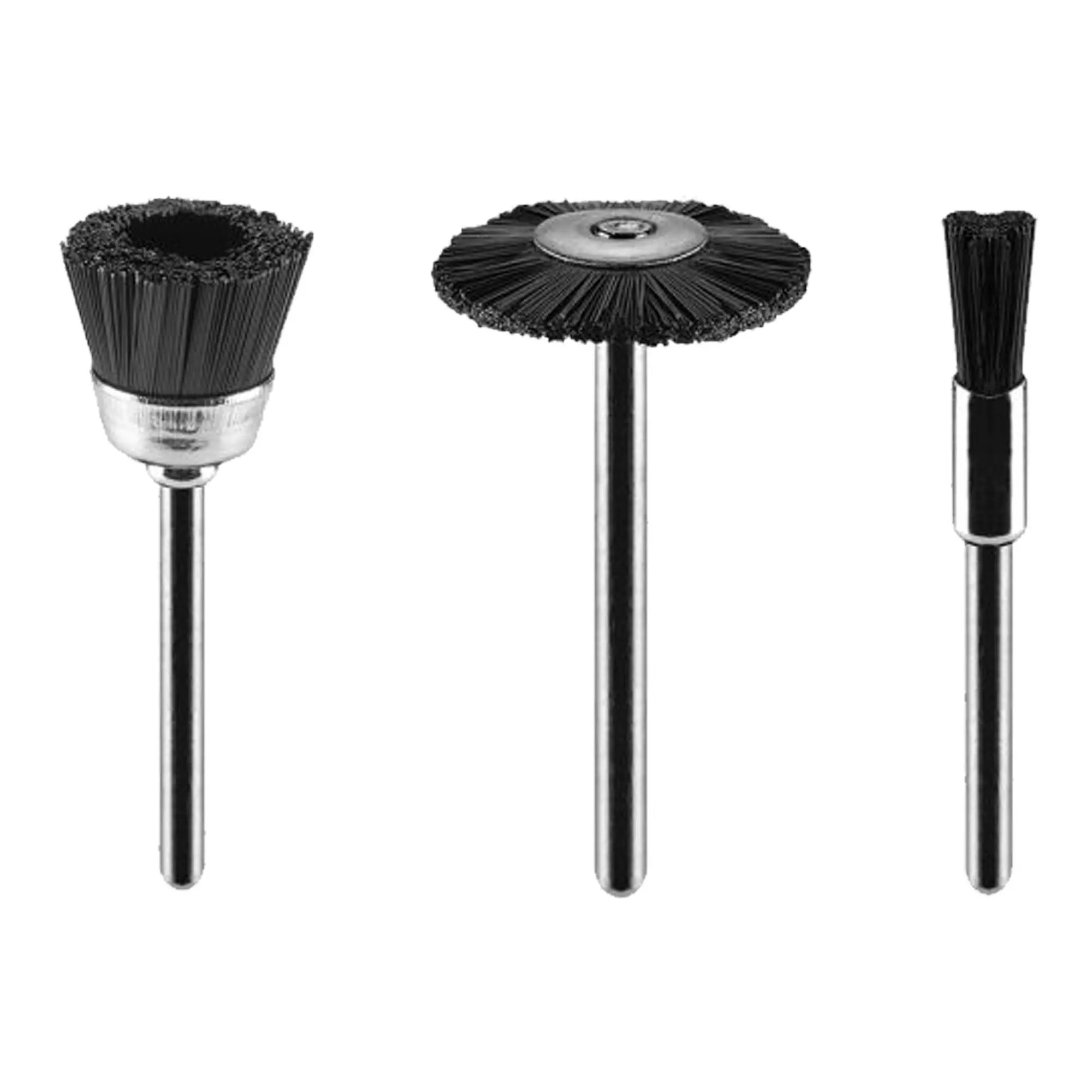 Набір нейлонових щіток GRAPHITE 3 шт (55H068) Набір нейлонових щіток GRAPHITE 3 шт (55H068)