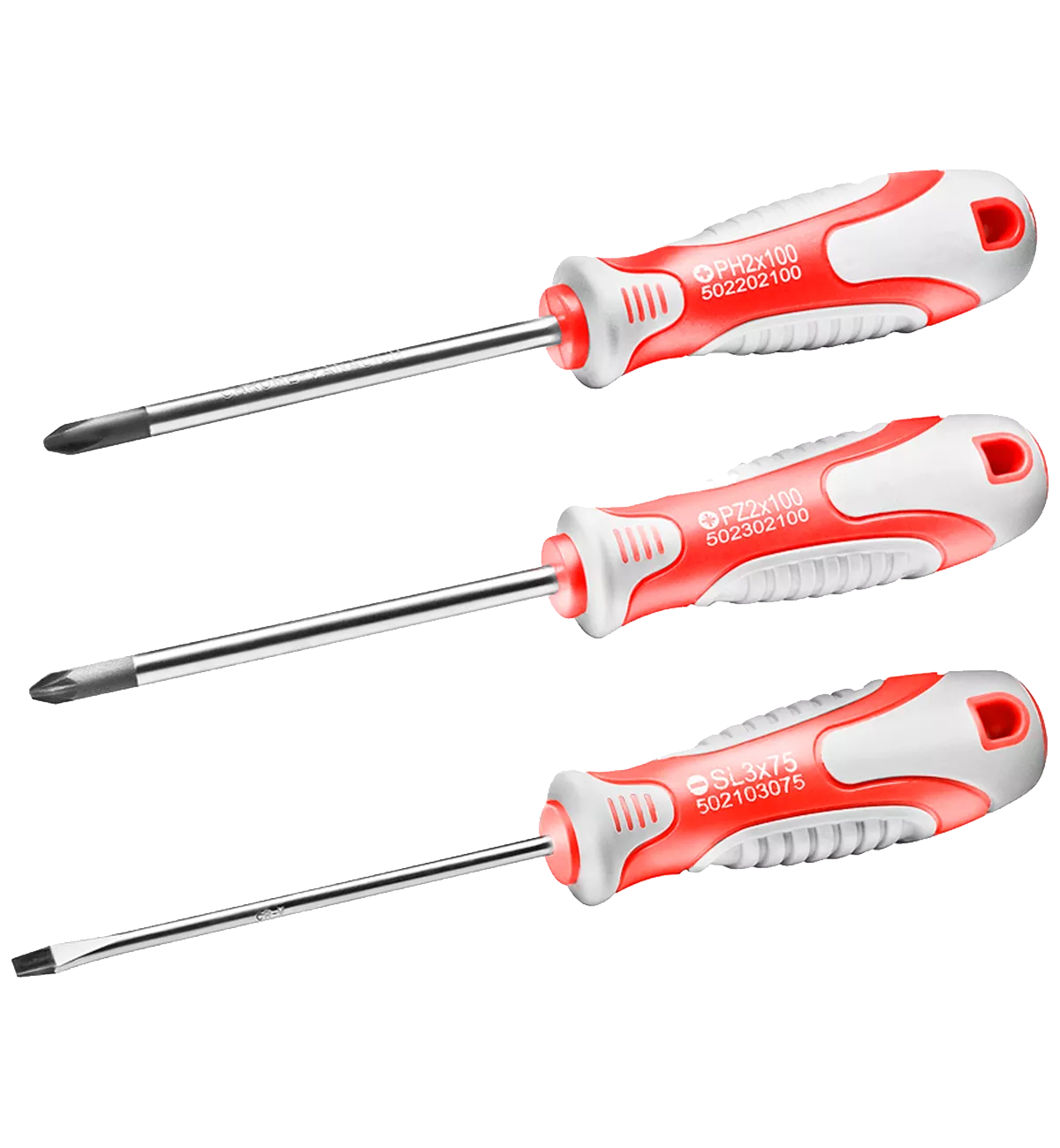 Набор отверток Stark PH2 x 100, PZ2 x 100, SL 3 x 75 (750150010) Набор отверток Stark PH2 x 100, PZ2 x 100, SL 3 x 75 (750150010)