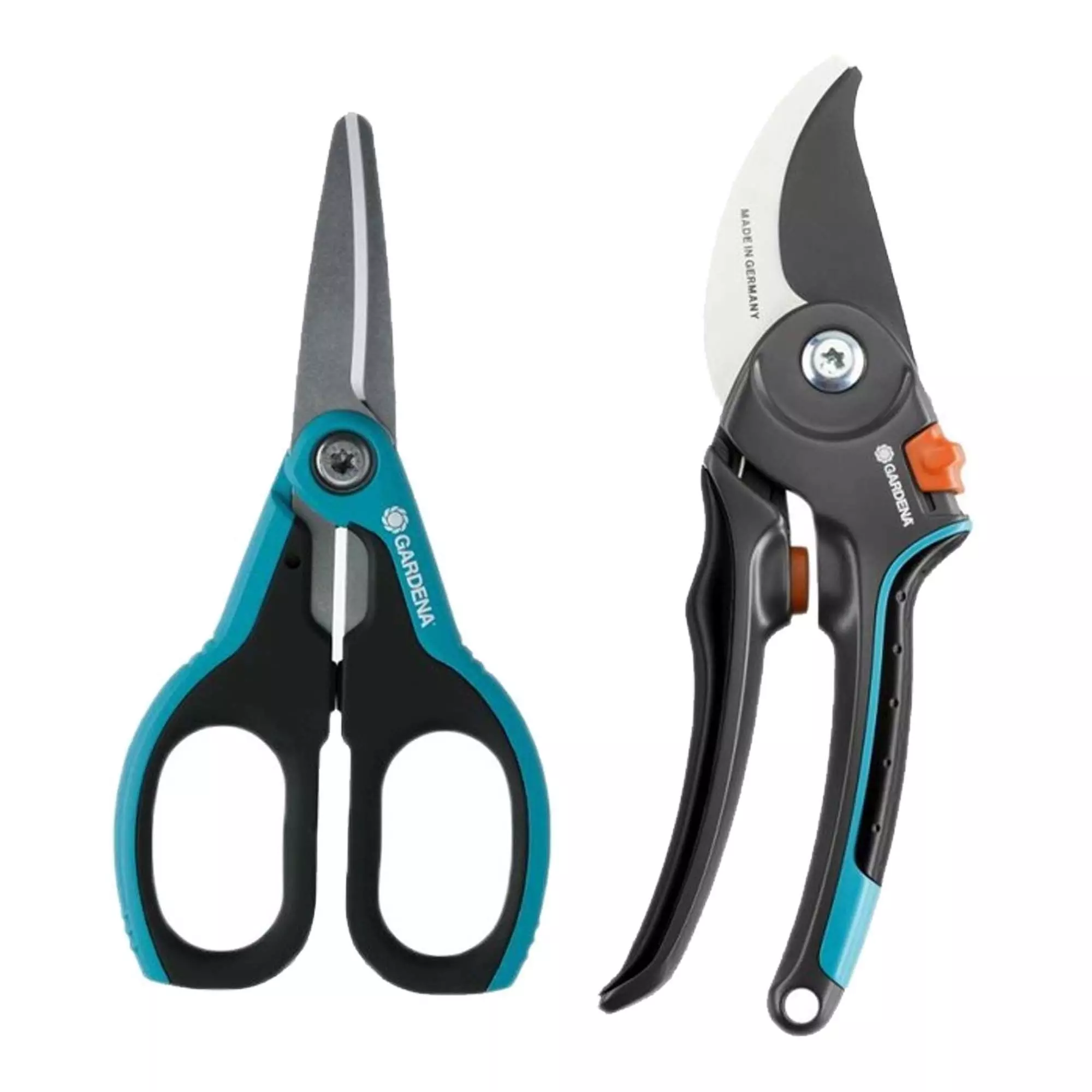 Набор ручного инструмента Gardena Starter Kit секатор + ножницы (12200-20.000.00) Набор ручного инструмента Gardena Starter Kit секатор + ножницы (12200-20.000.00)