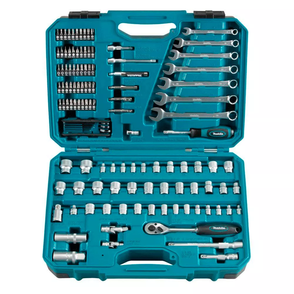 Набір ручного інструменту Makita, 120 шт. (E-06616) Набір ручного інструменту Makita, 120 шт. (E-06616)