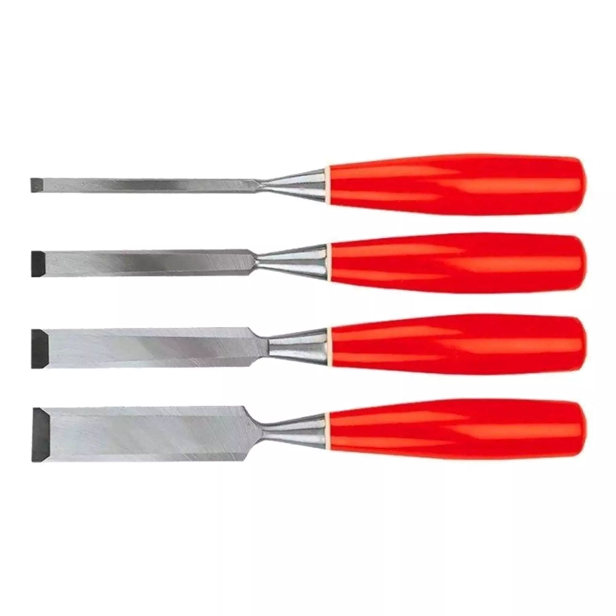 Набор стамесок Top Tools 6-24 мм 4 шт (09A322) Набор стамесок Top Tools 6-24 мм 4 шт (09A322)