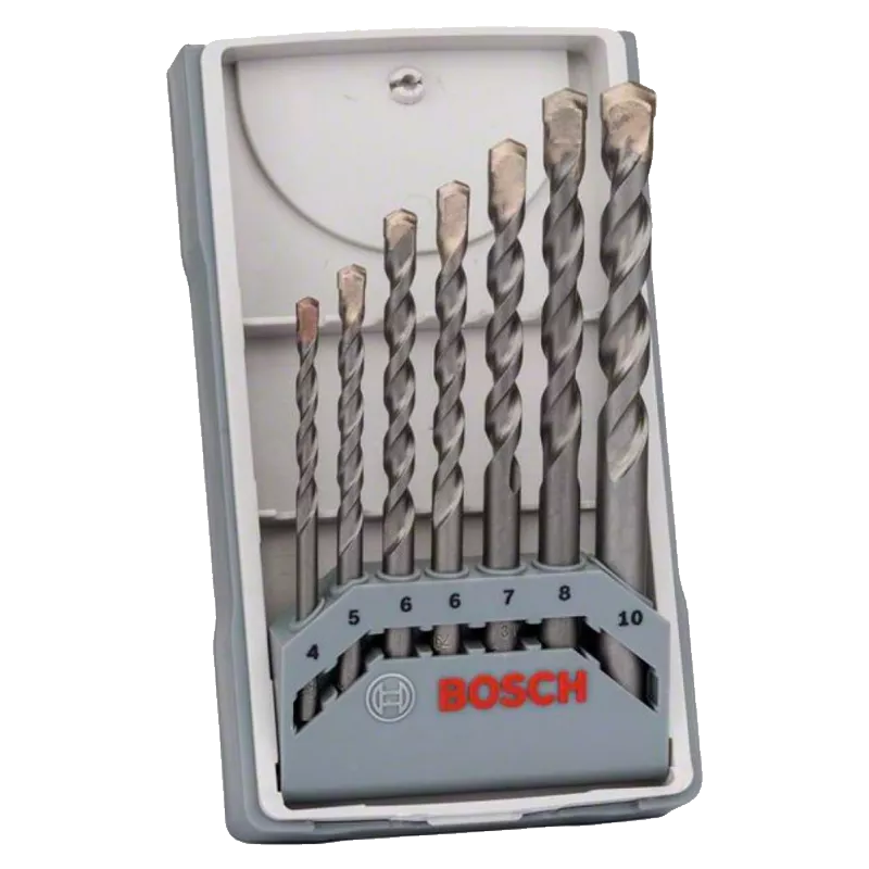 Набір свердлу BOSCH PT X-Pro CYL-3, набір різних 7 шт. по бетону (2.607.017.082) Набір свердлу BOSCH PT X-Pro CYL-3, набір різних 7 шт. по бетону (2.607.017.082)