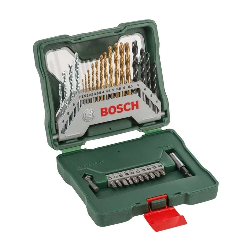 Набор сверл и насадок Bosch X-LINE-30 TITANIUM 30 ед. (2.607.019.324) Набор сверл и насадок Bosch X-LINE-30 TITANIUM 30 ед. (2.607.019.324)