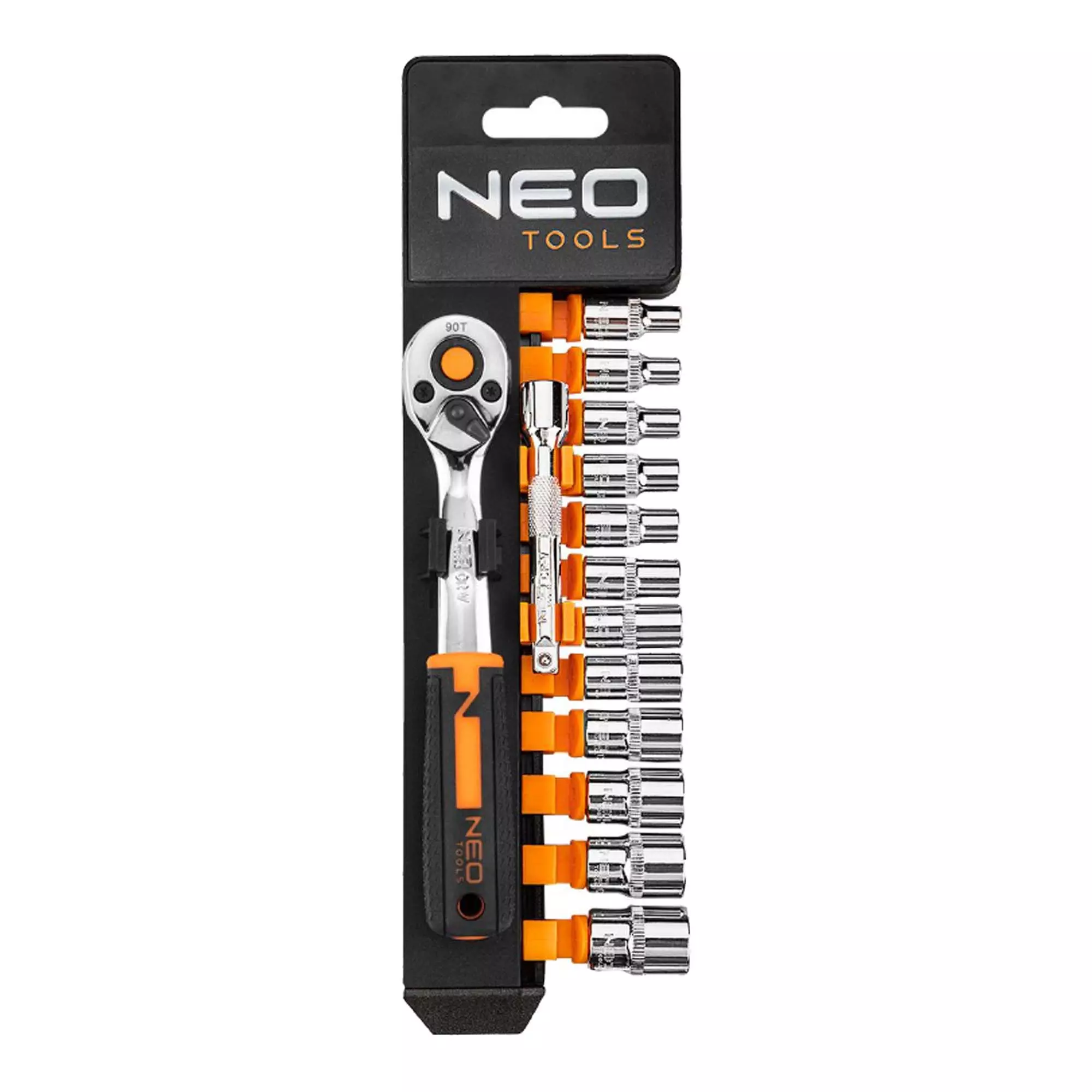 Набор торцевых головок NEO TOOLS 1/4" 14 шт (10-000)