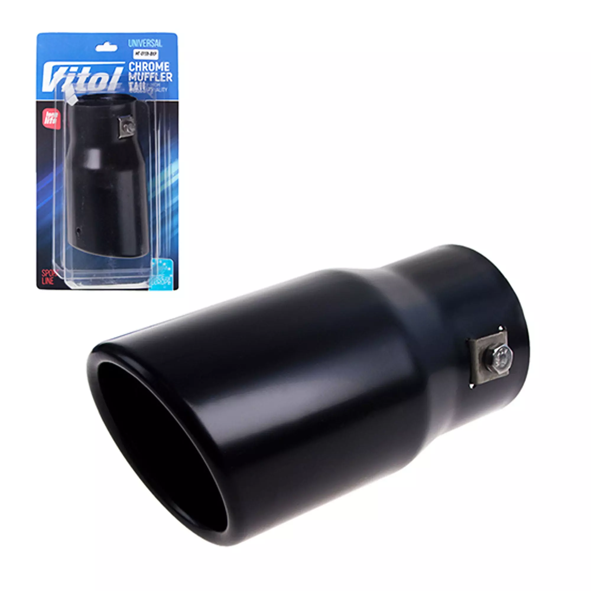 Насадка на глушитель VITOL (НГ-0159 BKP)