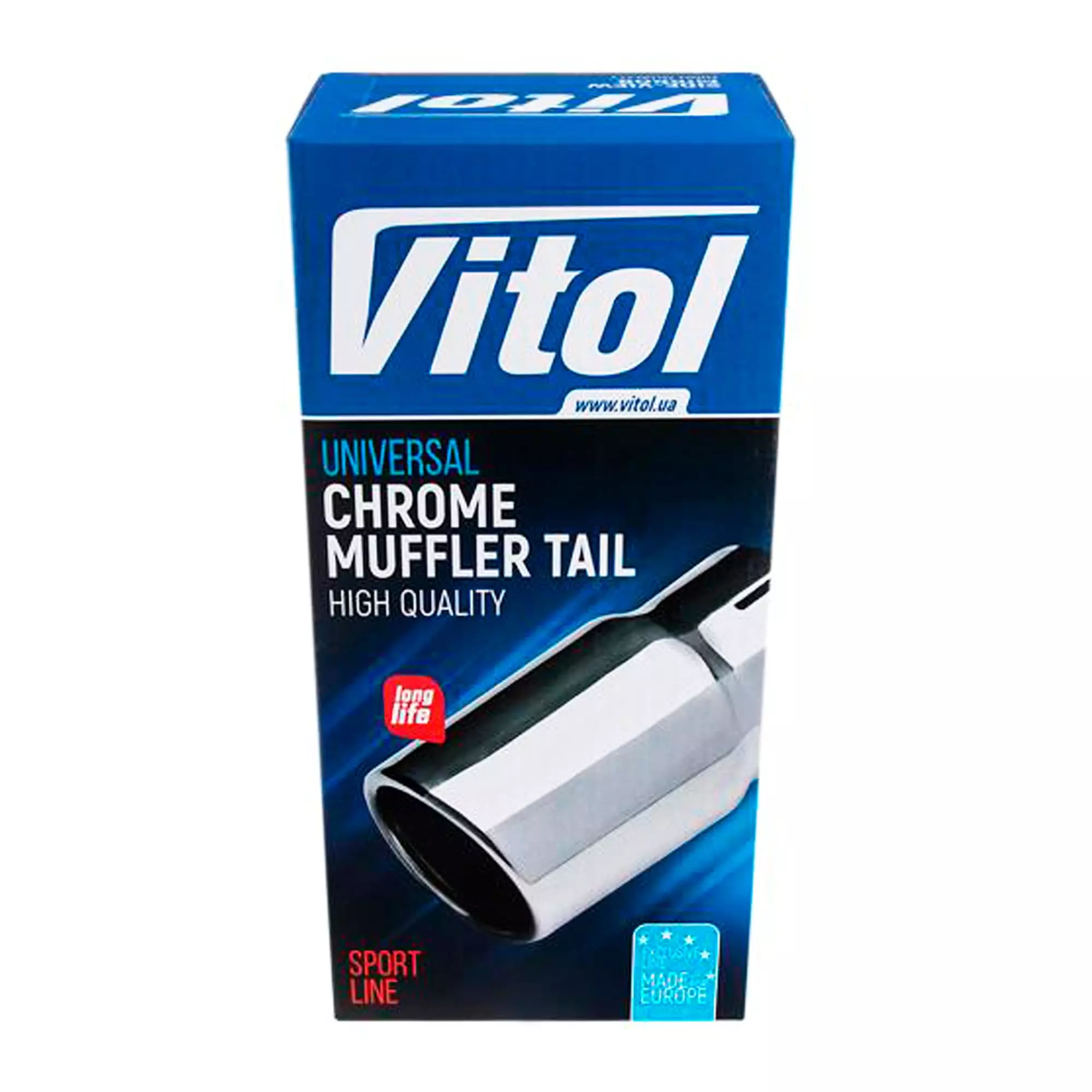 Насадка на глушник VITOL (НГ-1015-BK)