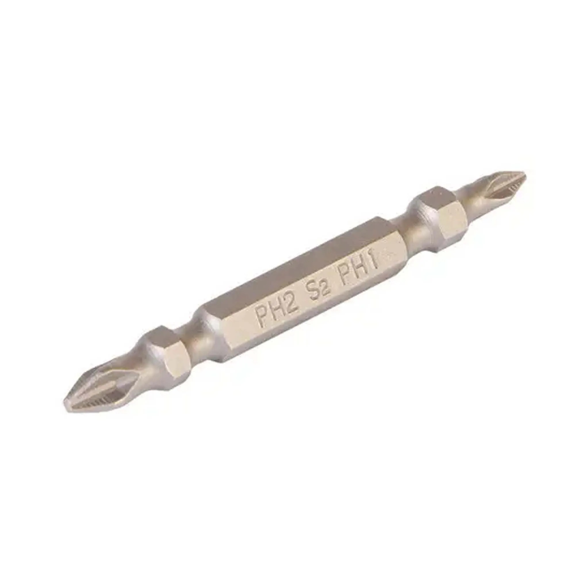 Насадка на викрутку Granite двостороння PH1/PH2 65 мм 1/4" S2 набір 10 шт Насадка на викрутку Granite двостороння PH1/PH2 65 мм 1/4" S2 набір 10 шт