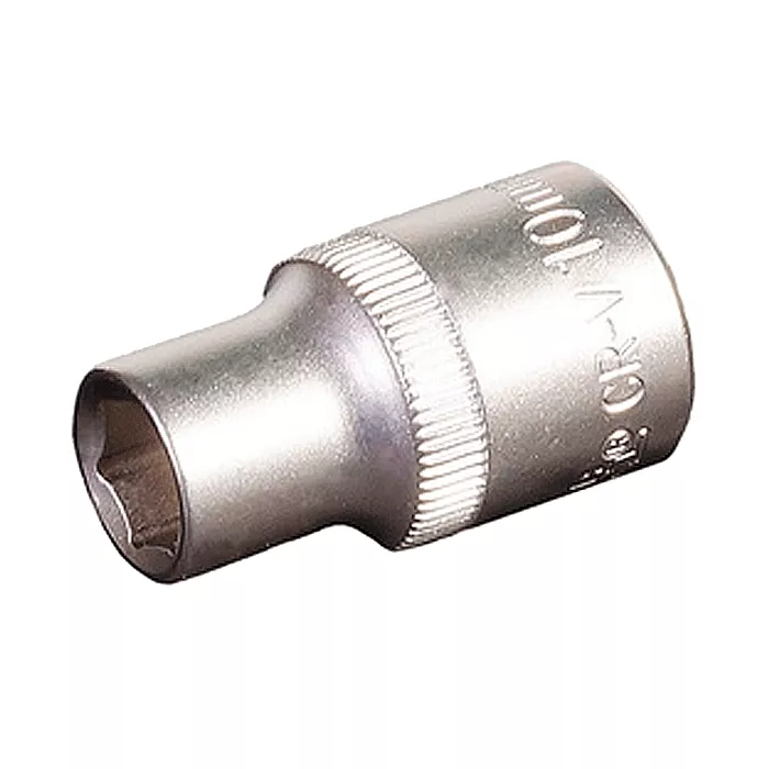 Насадка торцевая MASTER TOOL 6-гранная 1/2" 10мм CRV (78-0010)