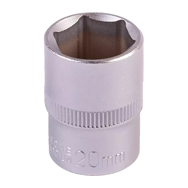Насадка торцевая MASTER TOOL 6-гранная 1/2" 20 мм CRV (78-0020) Насадка торцевая MASTER TOOL 6-гранная 1/2" 20 мм CRV (78-0020)