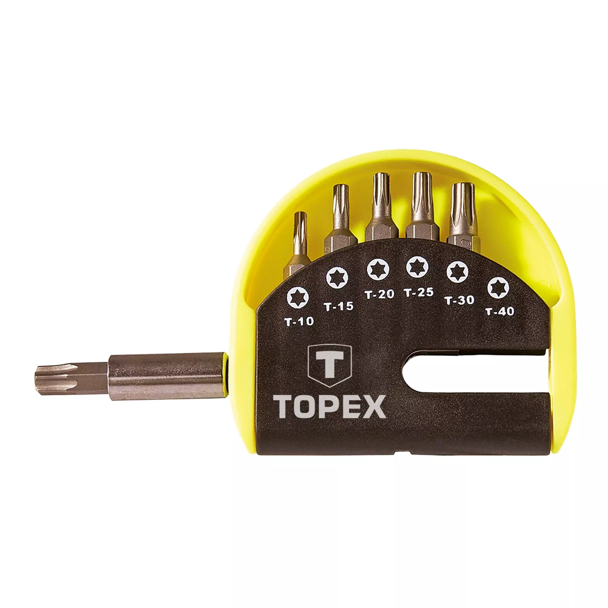 Набір насадок із тримачем TOPEX, 7 шт. (39D351) Набір насадок із тримачем TOPEX, 7 шт. (39D351)