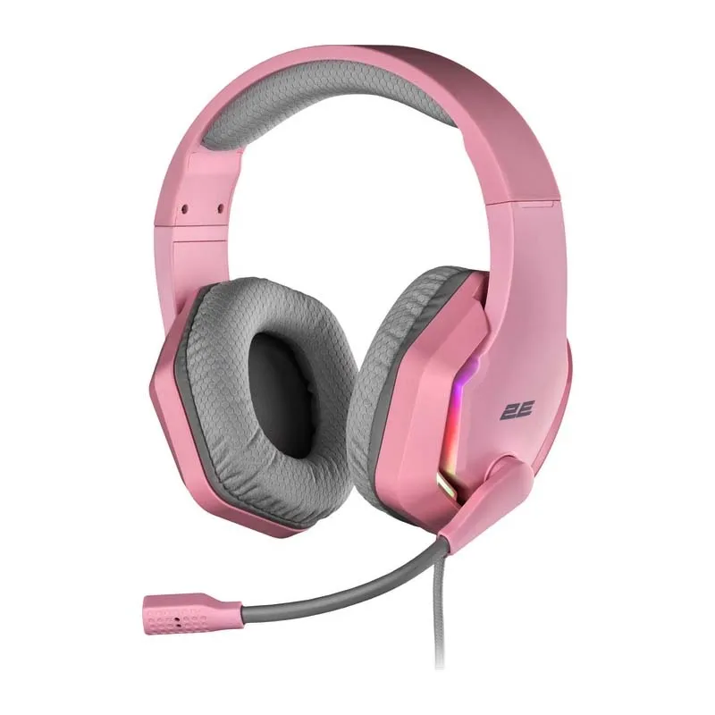 Наушники 2E Gaming "HG315 RGB USB 7.1 Pink" (2E-HG315PK-7.1) Наушники 2E Gaming "HG315 RGB USB 7.1 Pink" (2E-HG315PK-7.1)