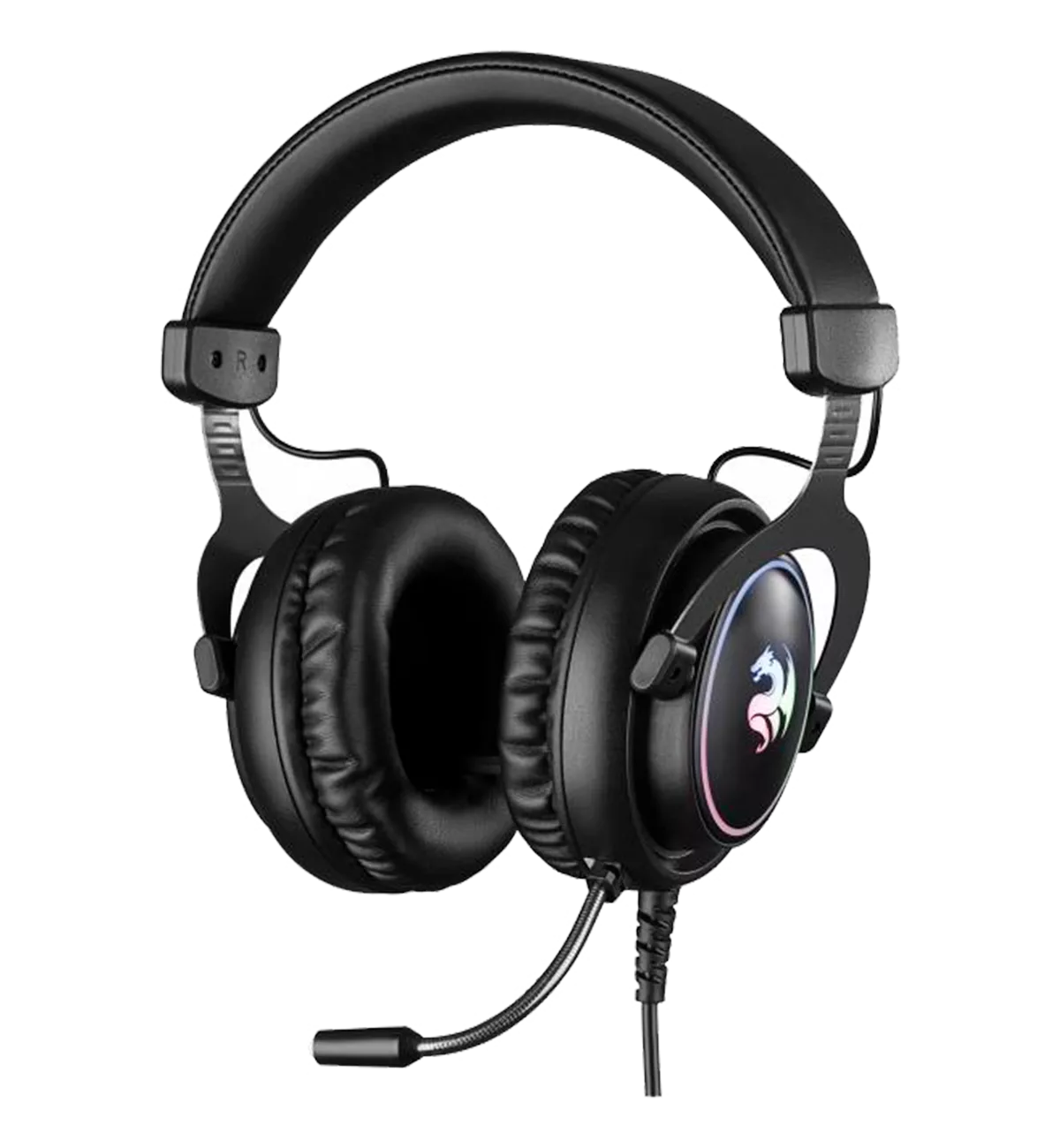 Навушники 2E Gaming HG320 LED Black (2E-HG320B)