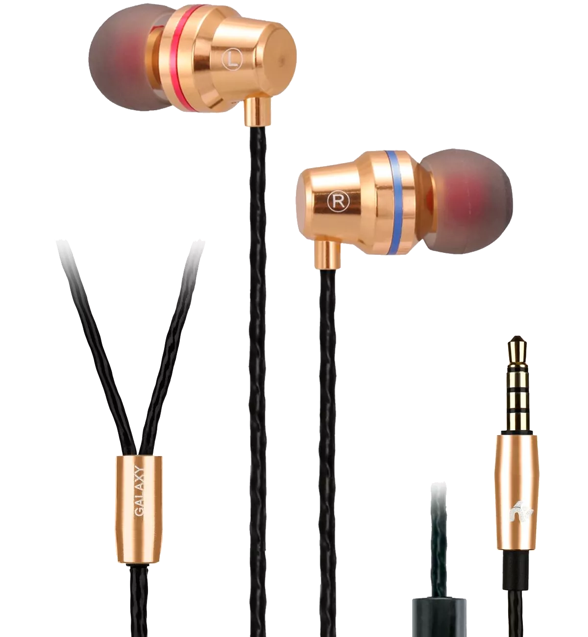 Навушники 2E S5 Galaxy Золотий (2E-IES5GD) Навушники 2E S5 Galaxy Золотий (2E-IES5GD)