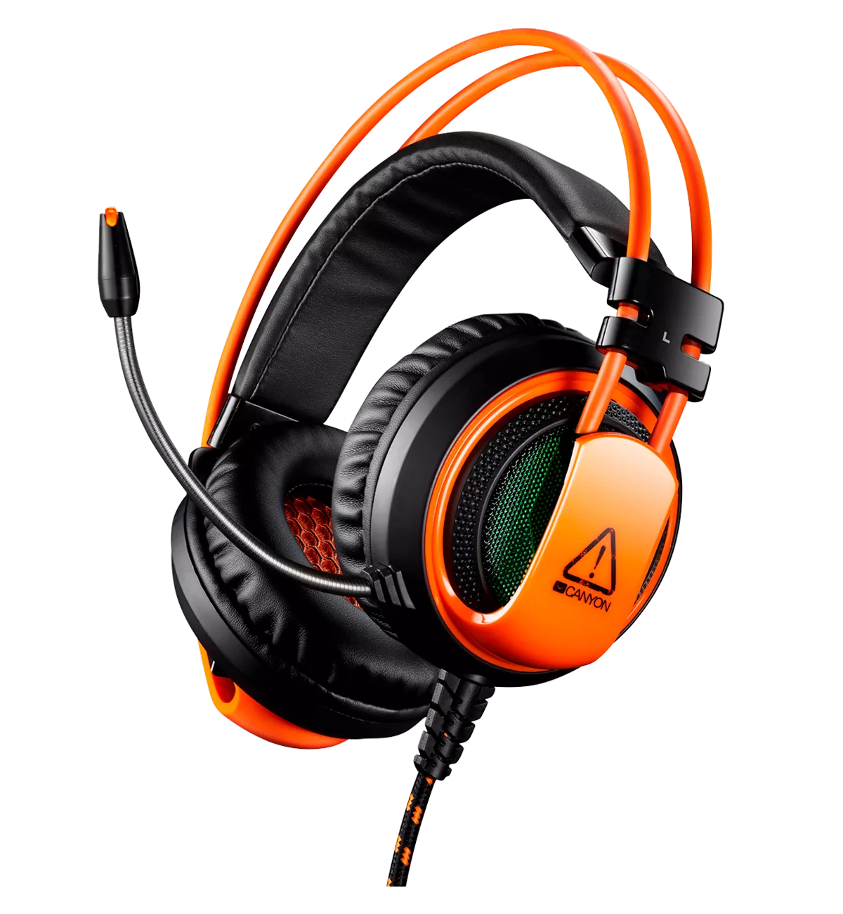 Наушники Canyon CND-SGHS5 Black/Orange