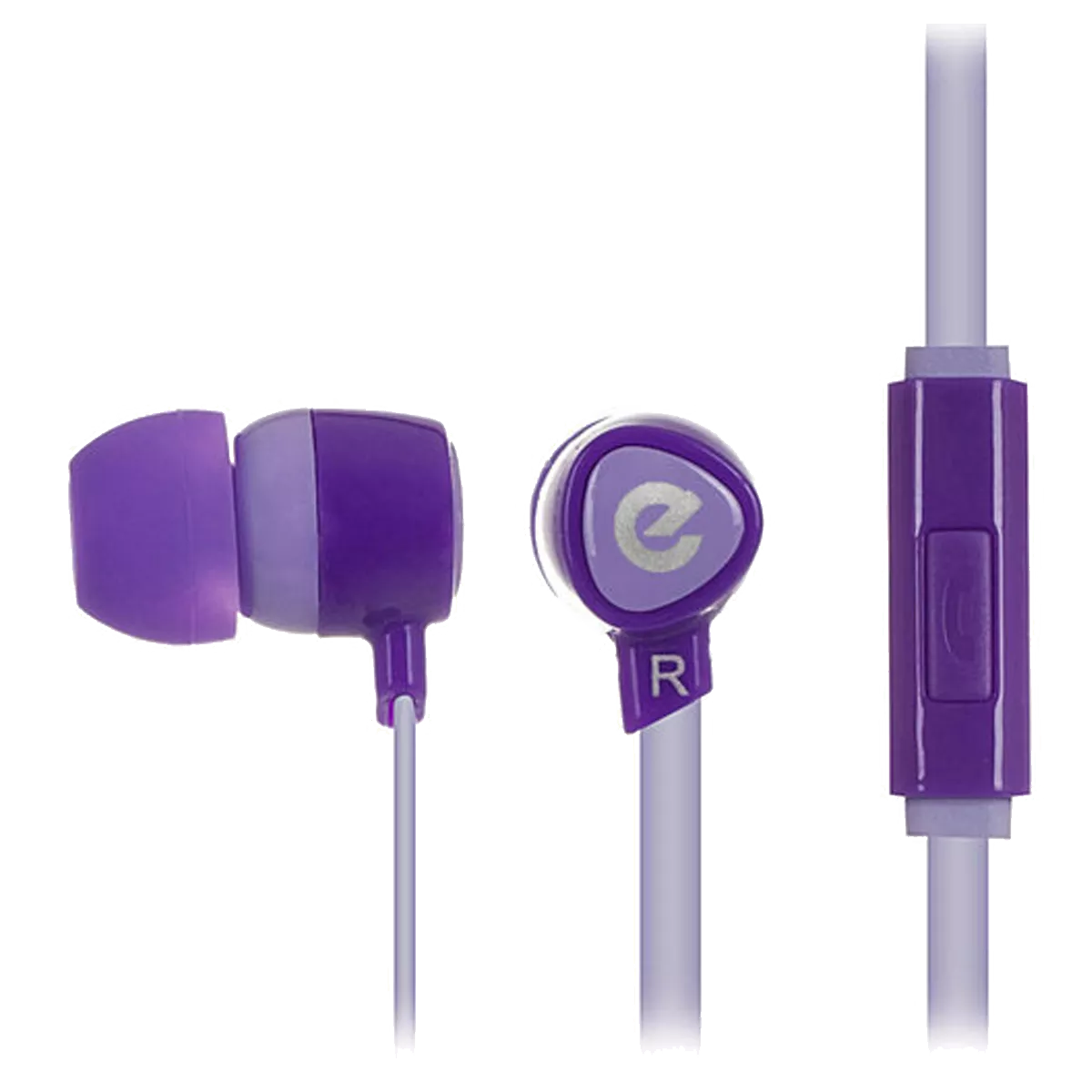 Наушники ERGO VM-201 Фиолетовый (HB-2115V)