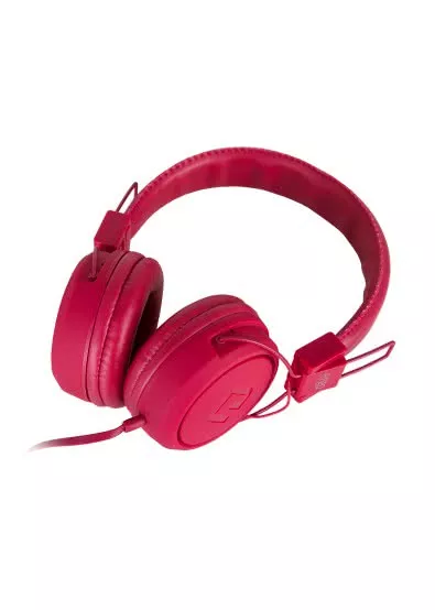Наушники ERGO VM-360 Красный (VM-360 Coral Dark)