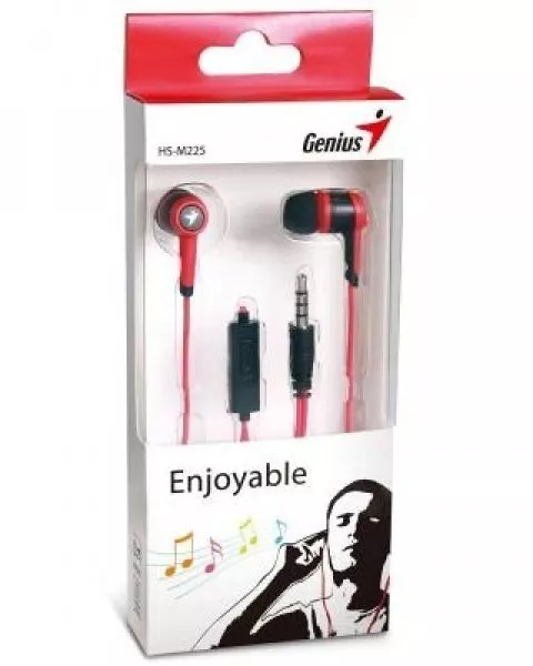 Навушники Genius HS-M225 Mic Red (31710193102) Навушники Genius HS-M225 Mic Red (31710193102)