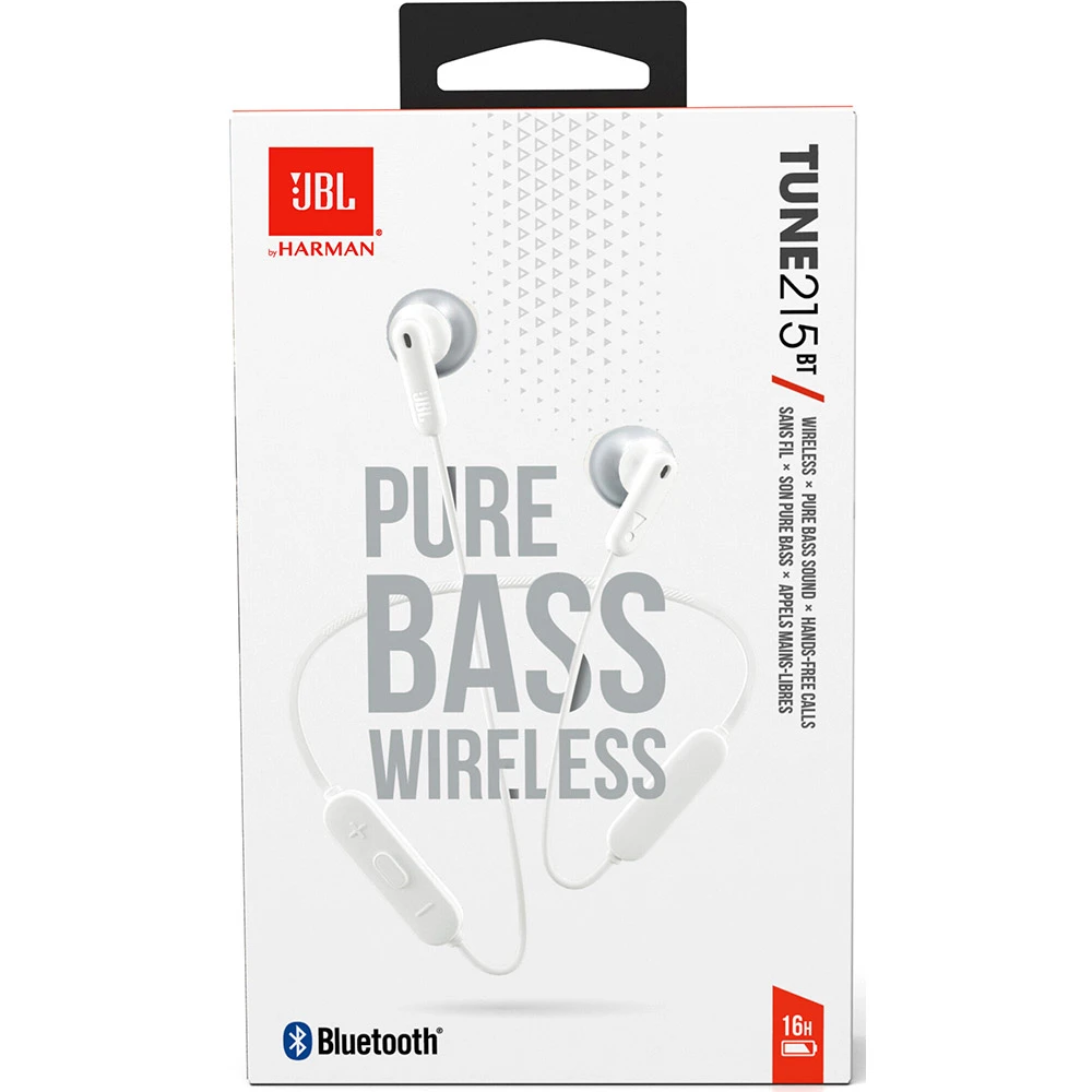 Наушники JBL Tune 215 BT White (JBLT215BTWHT) Наушники JBL Tune 215 BT White (JBLT215BTWHT)