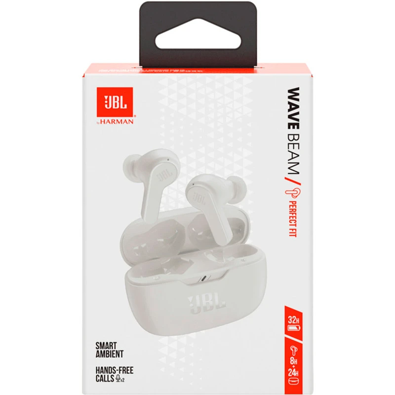 Наушники JBL Wave Beam White (JBLWBEAMWHT)