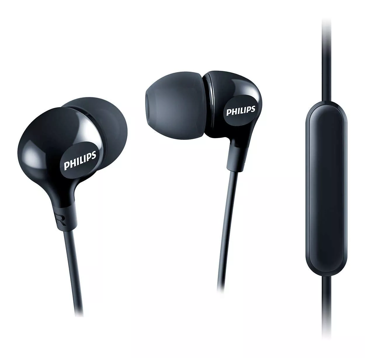 Навушники Philips SHE3555BK Mic Black (SHE3555BK/00) Навушники Philips SHE3555BK Mic Black (SHE3555BK/00)